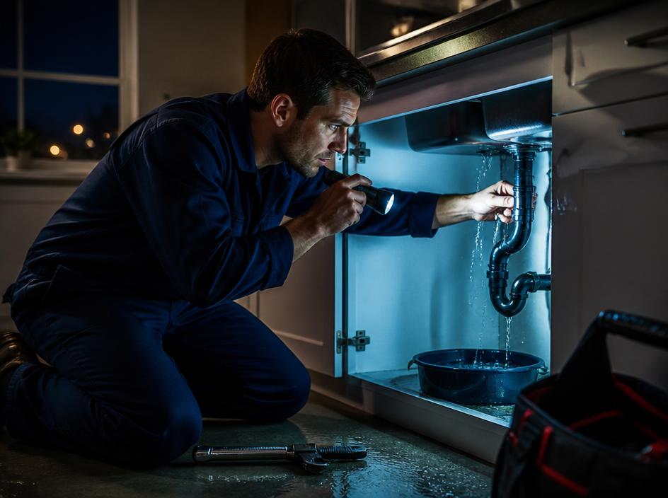 Emergency Repair service by Vanguard Plumbing & Drain